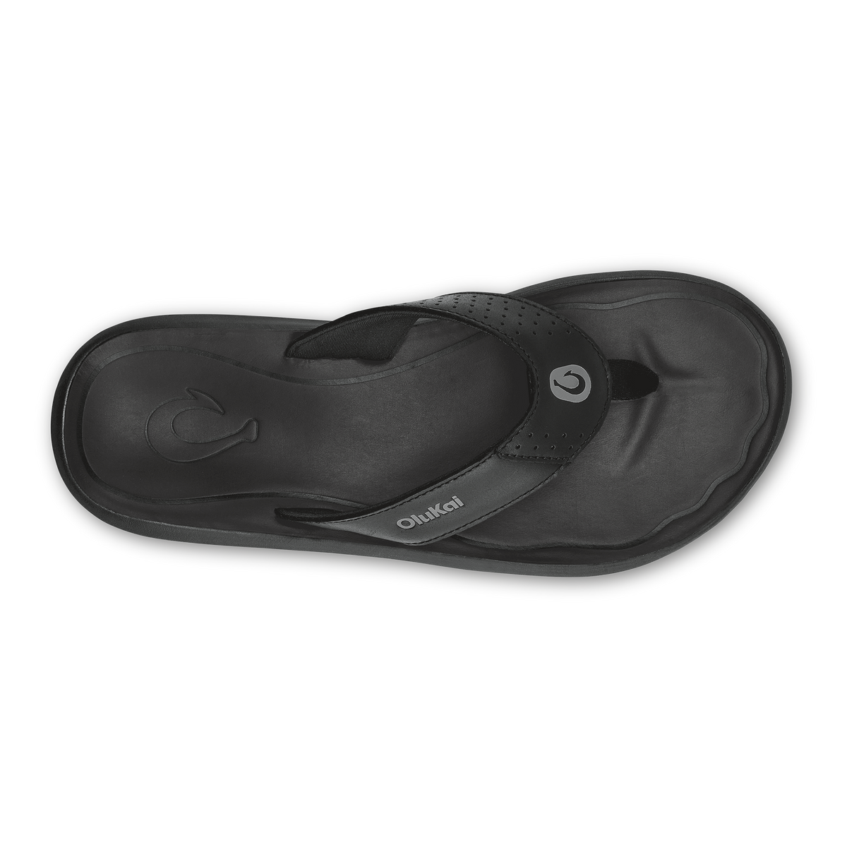 Pili Men's Leather Sandals - Lava Rock