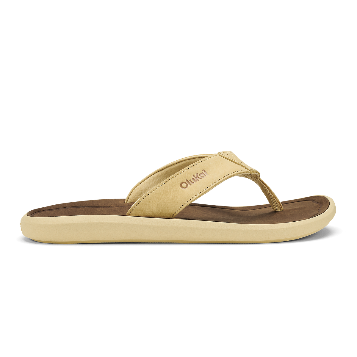 Pili Men's Leather Sandals - Toasted Coconut / Tan