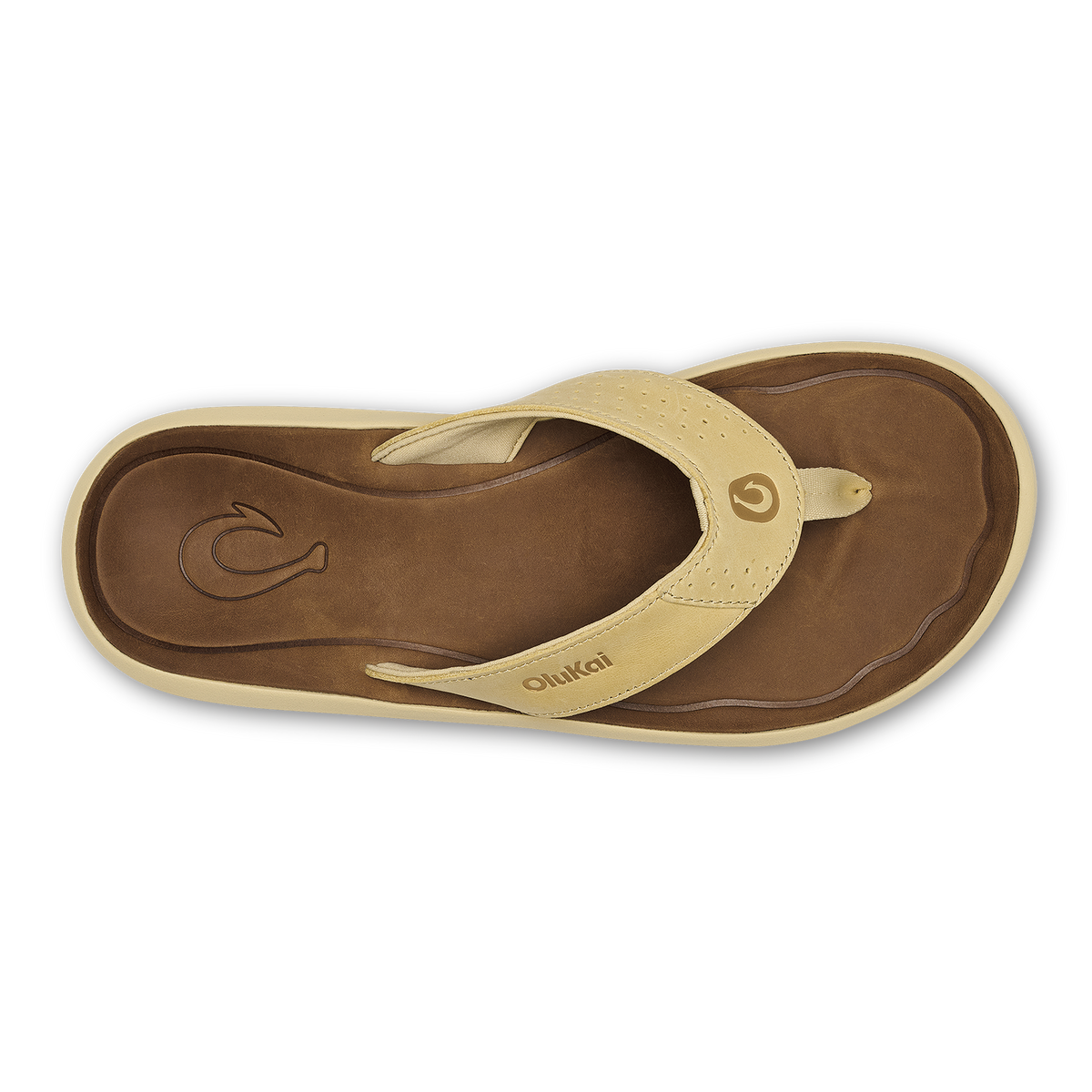 Pili Men's Leather Sandals - Toasted Coconut / Tan