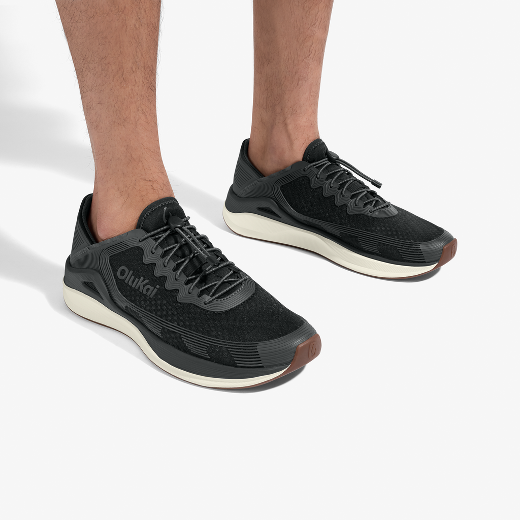 Ahi Men's Performance Marine Shoe - Black / Black