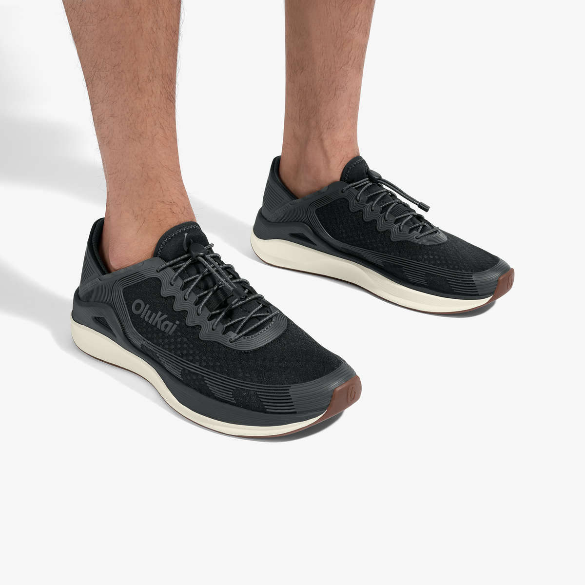 Ahi Men's Performance Marine Shoe - Black / Black