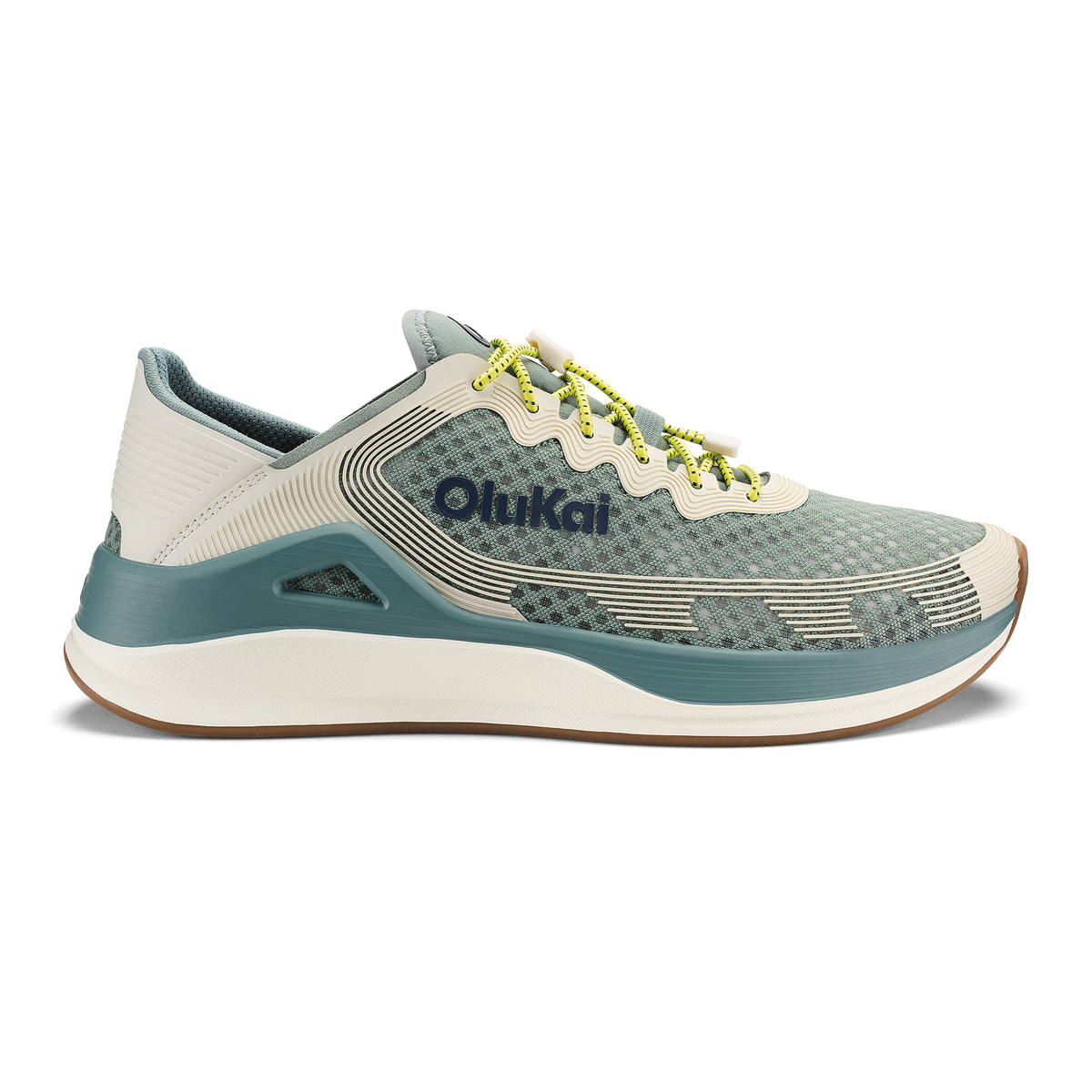 Ahi Men's Performance Marine Shoe - Seagreen / White Sand