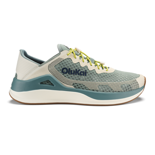 Ahi Men's Performance Marine Shoe - Seagreen / White Sand