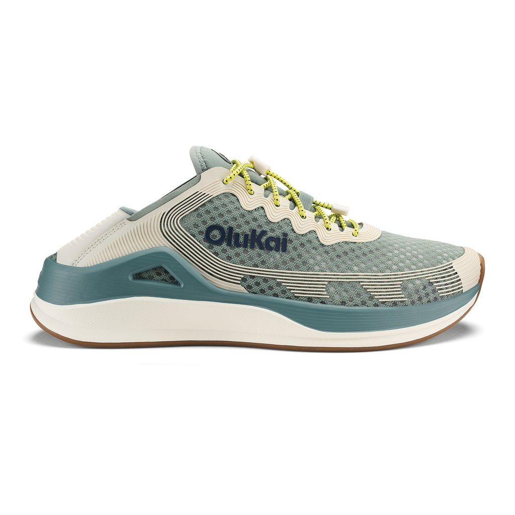 Ahi Men's Performance Marine Shoe - Seagreen / White Sand