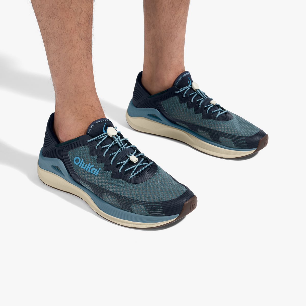 Ahi Men's Performance Marine Shoe - Storm / Trench Blue
