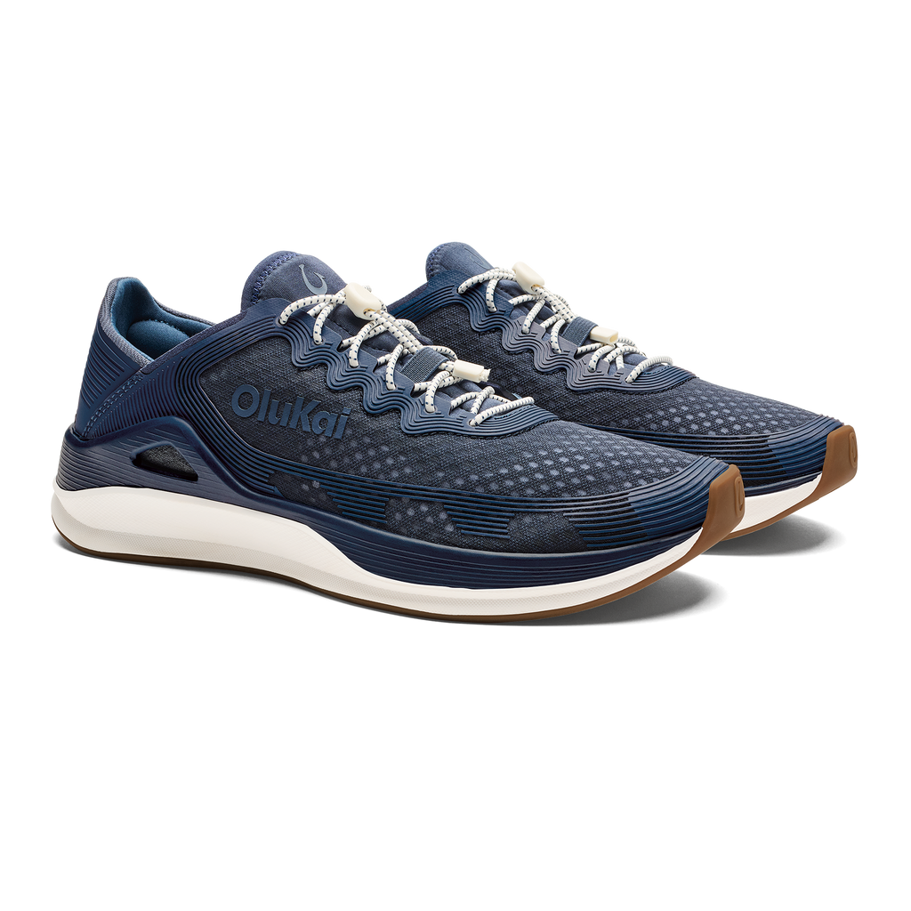 Ahi Men's Performance Marine Shoe - Mood Indigo / Coastal Blue
