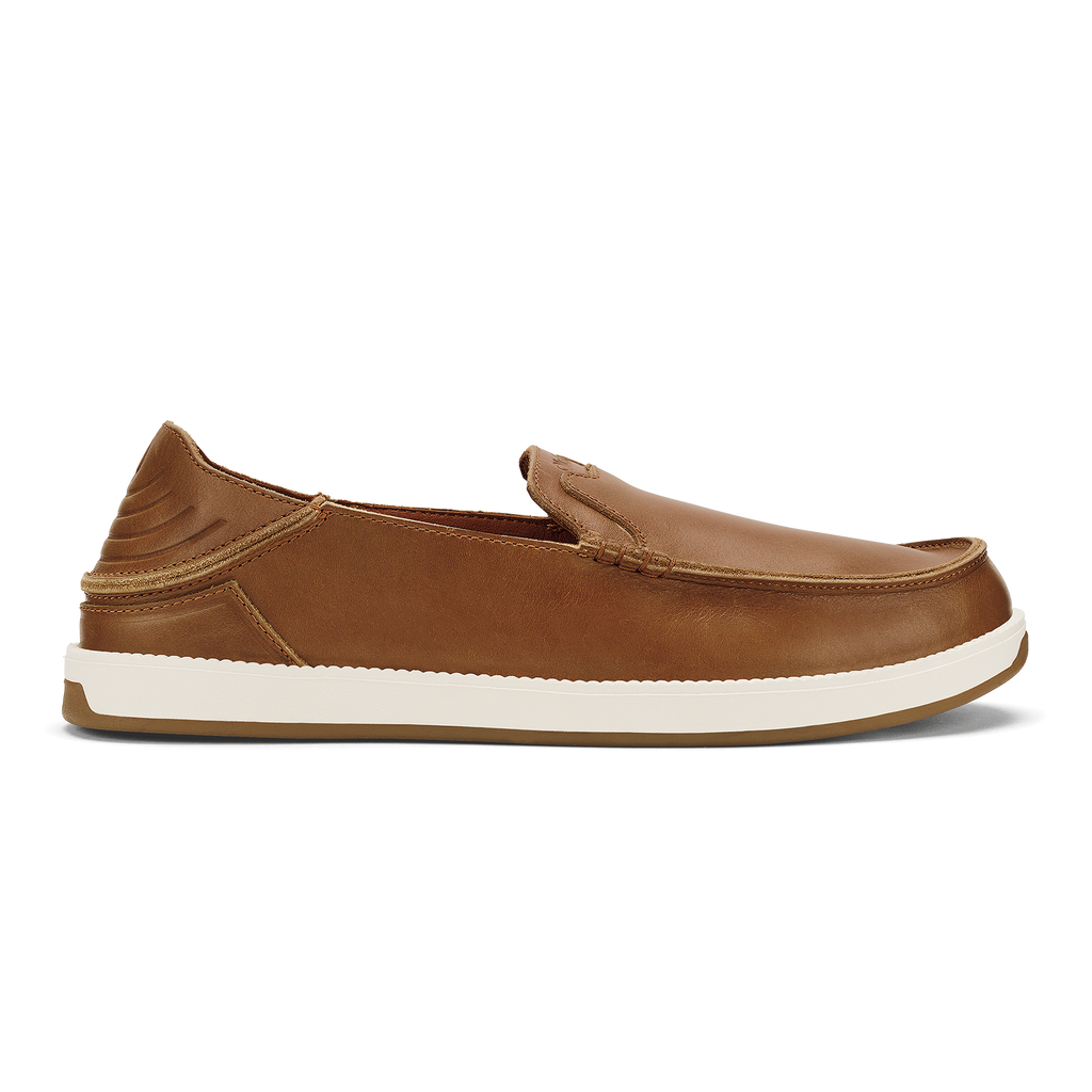 Kakaha Nia Men's Leather Slip-On Shoes - Fox