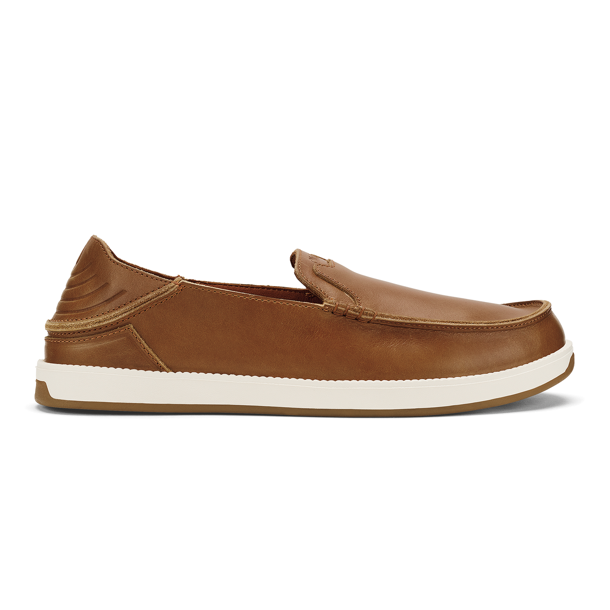 Kakaha Nia Men's Leather Slip-On Shoes - Fox