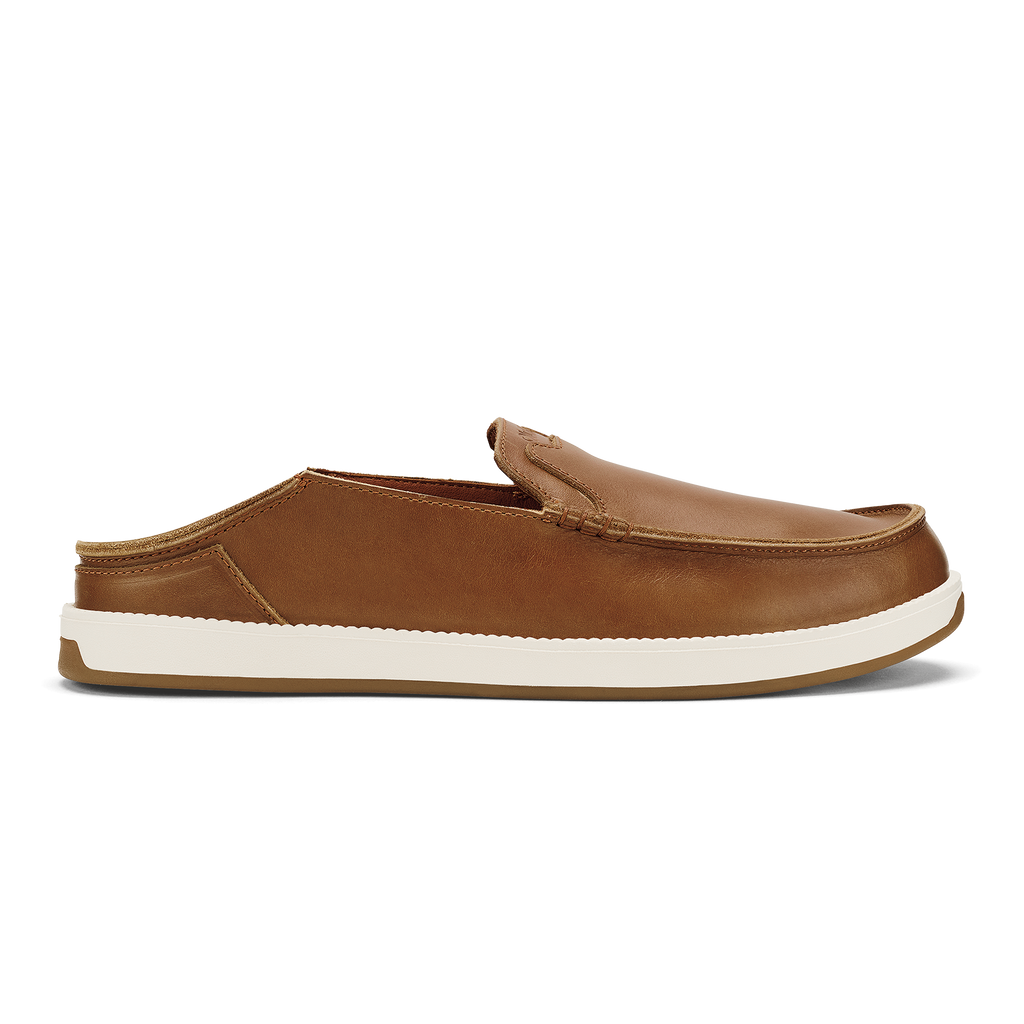 Kakaha Nia Men's Leather Slip-On Shoes - Fox