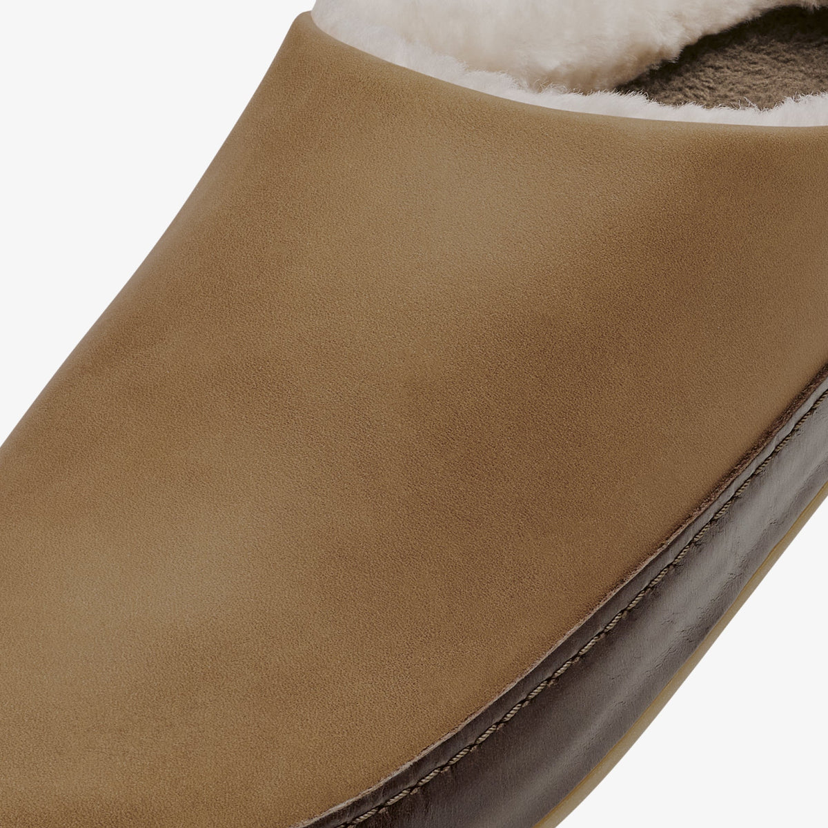 Lolii Men's Mule Slipper - Toffee / Dk Java