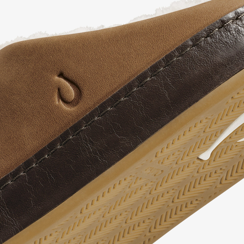 Lolii Men's Mule Slipper - Toffee / Dk Java