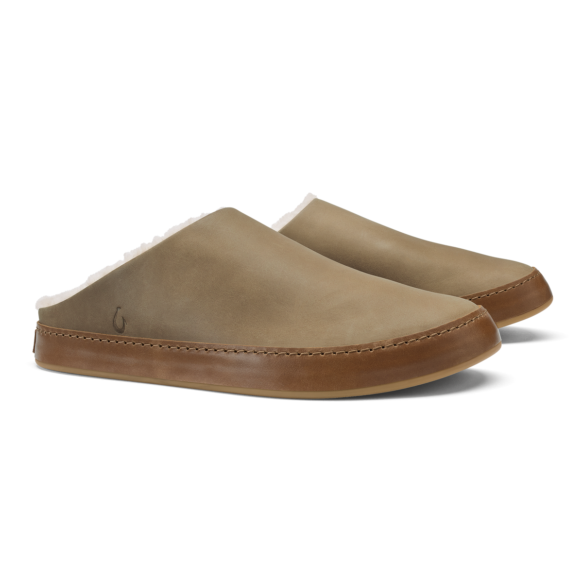 Lolii Men's Mule Slipper - Clay / Tan