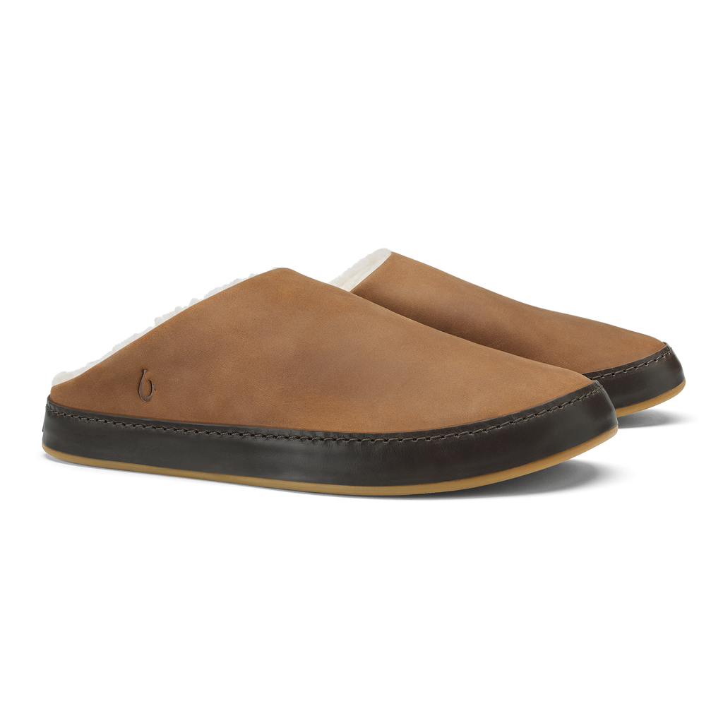 Lolii Men's Mule Slipper - Toffee / Dk Java