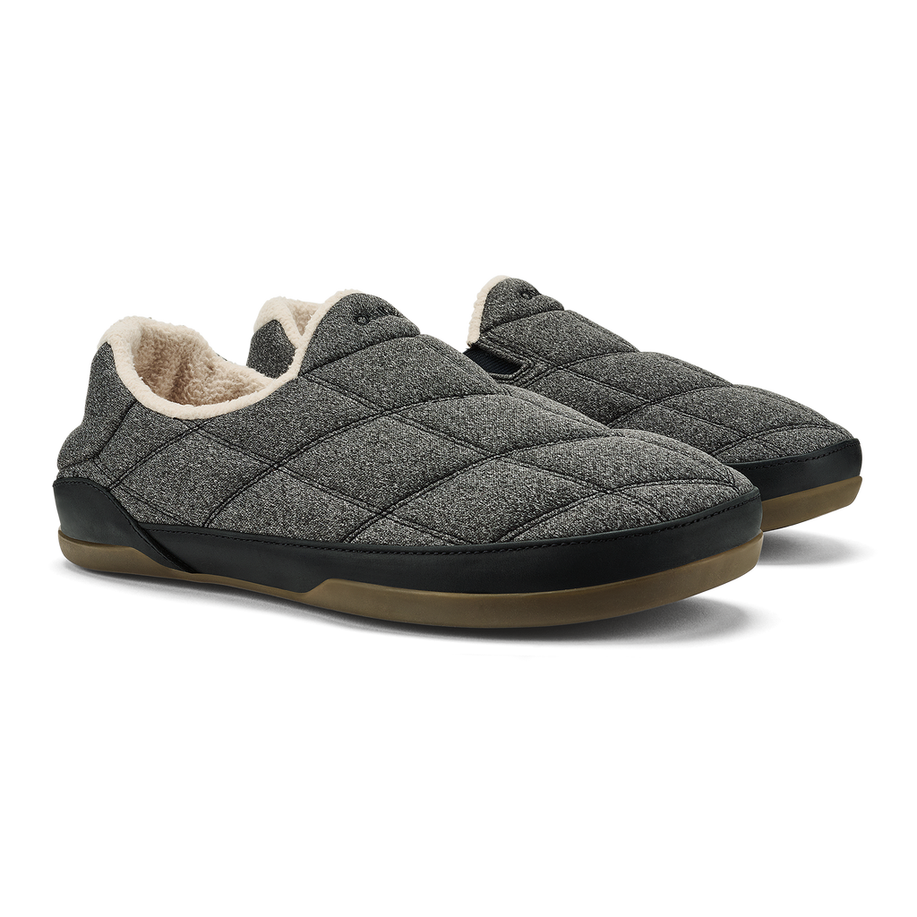 Pukui Men's Slippers - Dark Shadow / Lava Rock