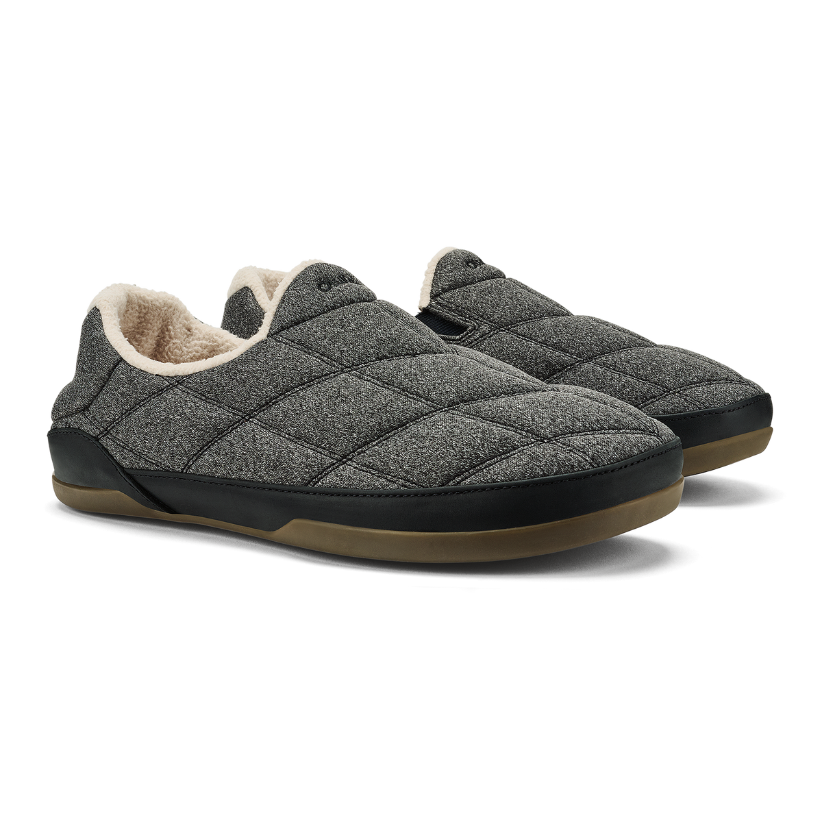 Pukui Men's Slippers - Dark Shadow / Lava Rock