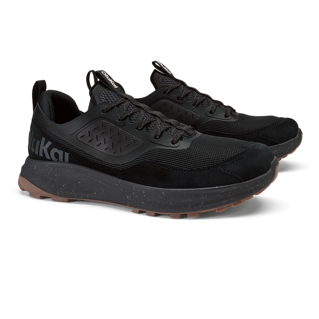 Makiki Men's All-Terrain Athletic Shoes - Black / Black