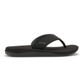 Ahi Kai Men's Beach Sandals - Black / Black