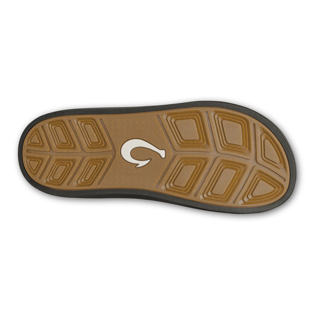 Ahi Kai Men's Beach Sandals - Black / Black