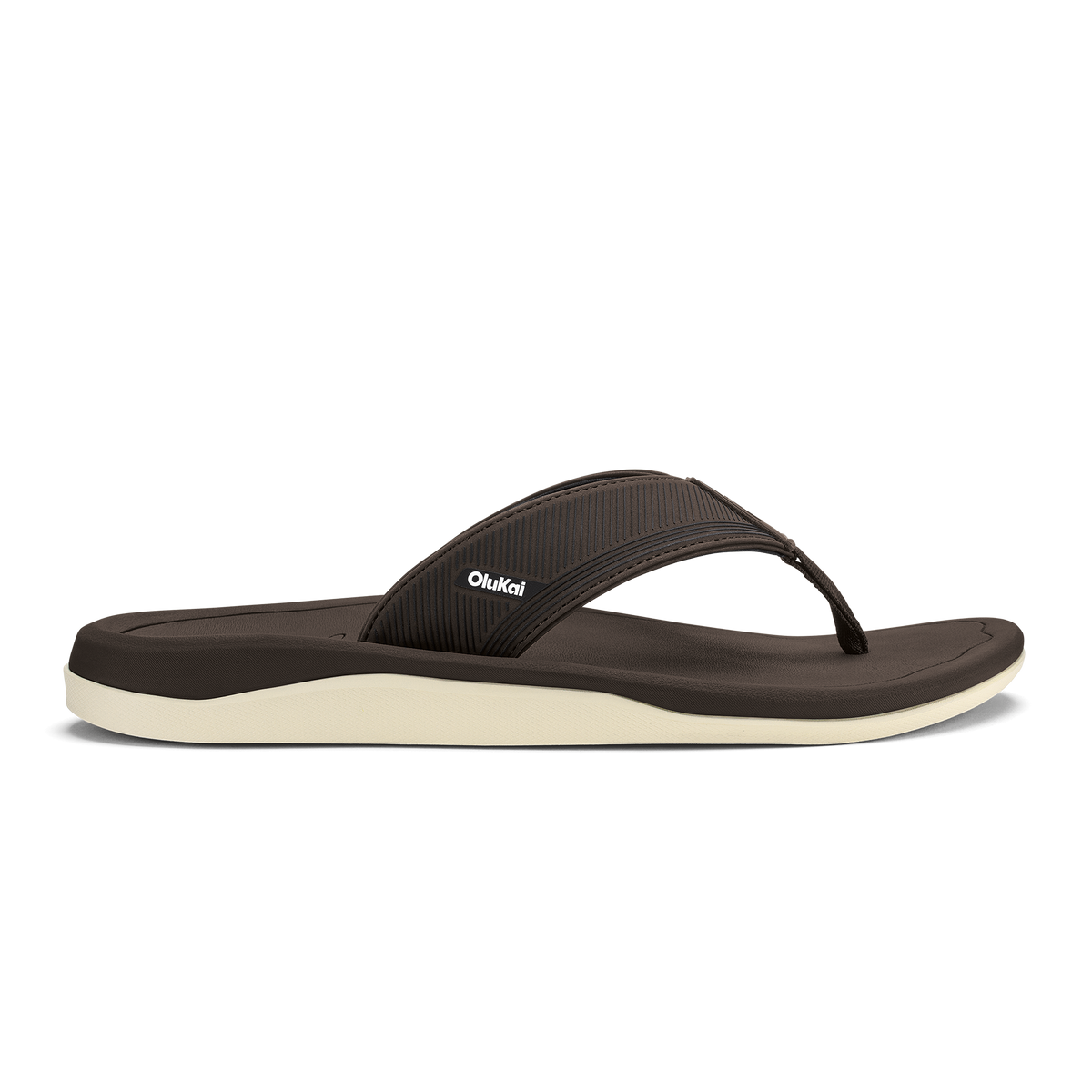 Ahi Kai Men's Beach Sandals - Dark Java / Dark Java