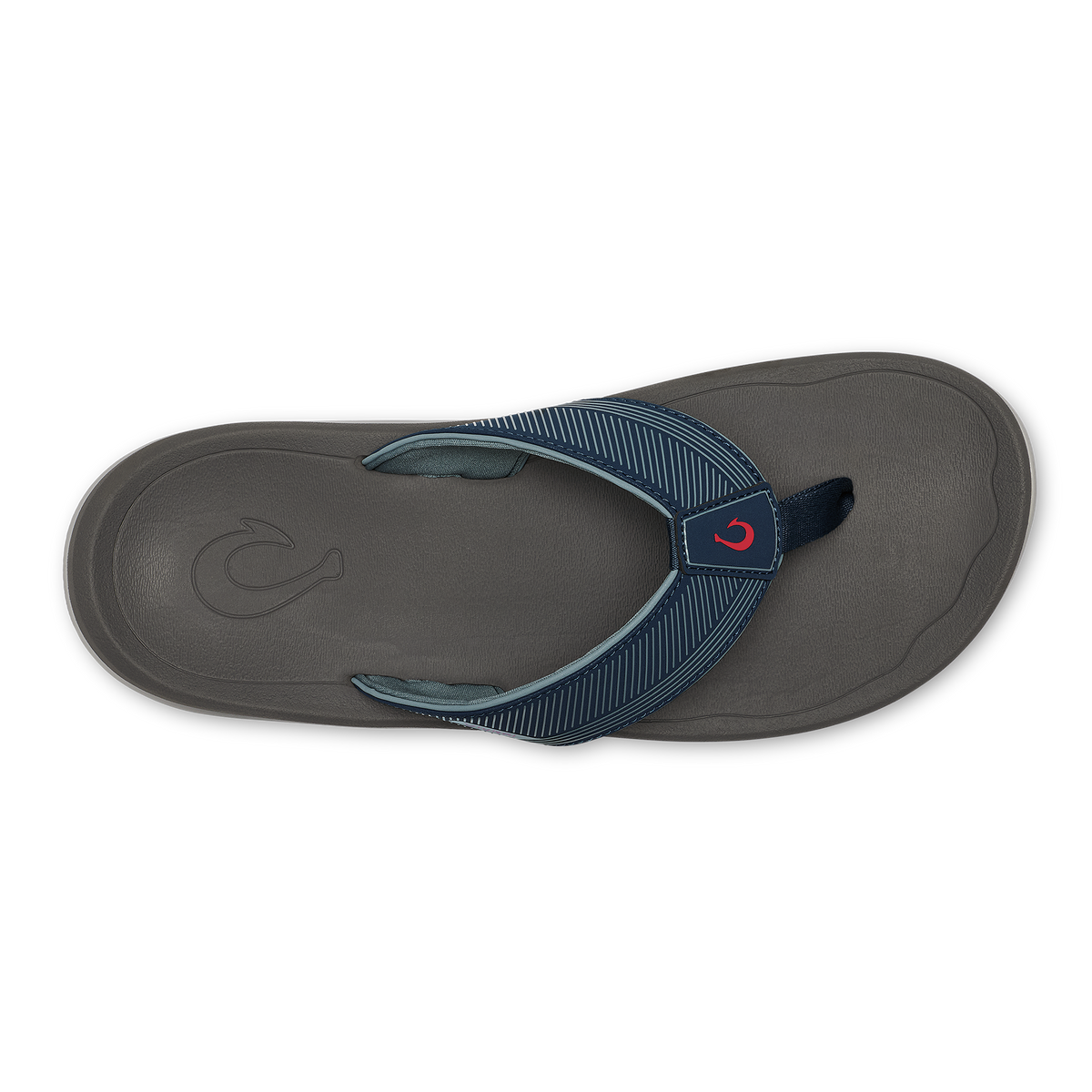 Ahi Kai Men's Beach Sandals - Coastal Blue / Dark Shadow
