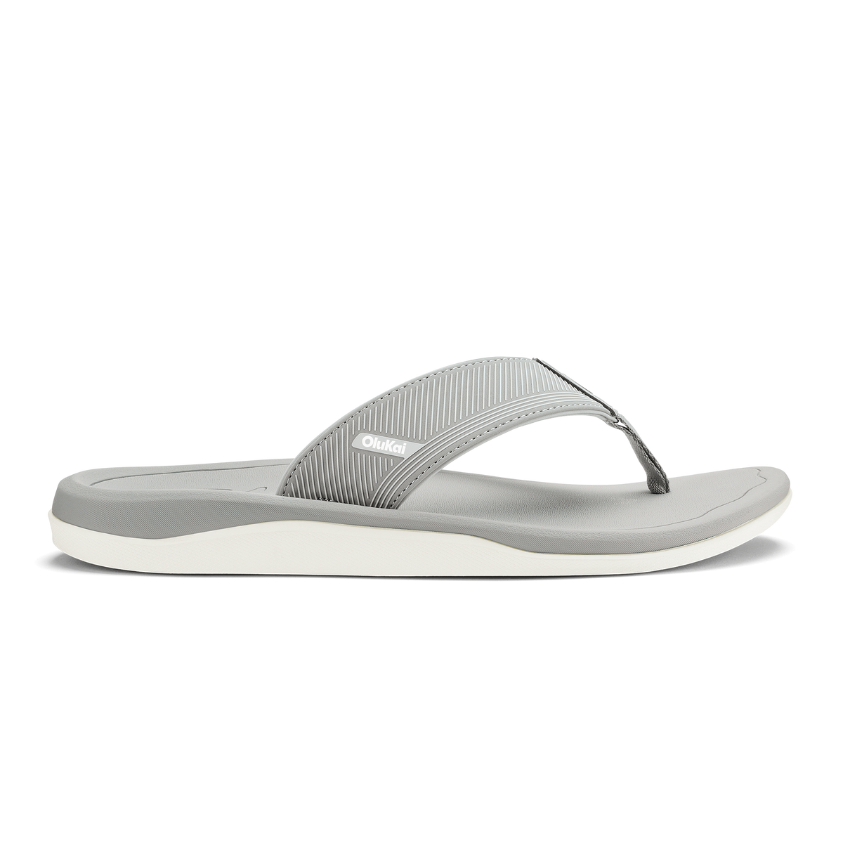 Ahi Kai Men's Beach Sandals - Ash / Ash