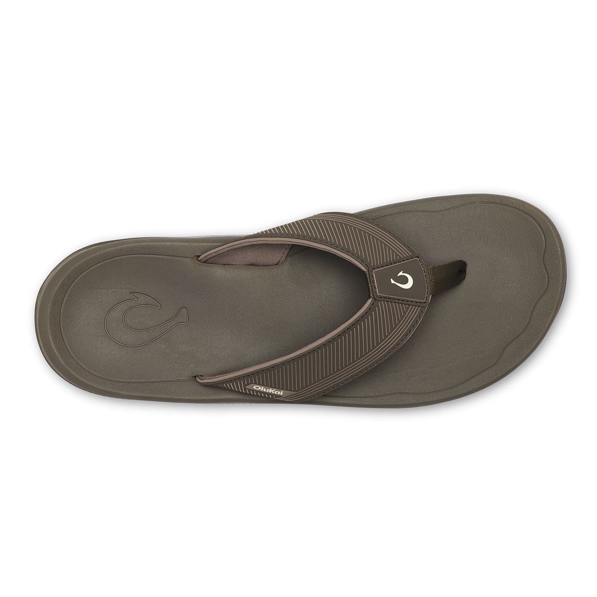 Ahi Kai Men's Beach Sandals - Brown Koa / Brown Koa