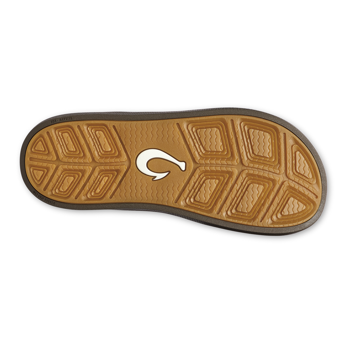 Ahi Kai Men's Beach Sandals - Brown Koa / Brown Koa