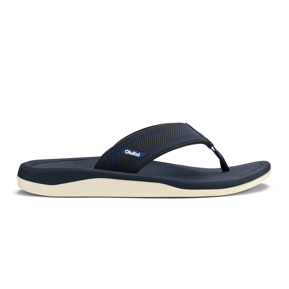 Ahi Kai Men's Beach Sandals - Trench Blue / Trench Blue
