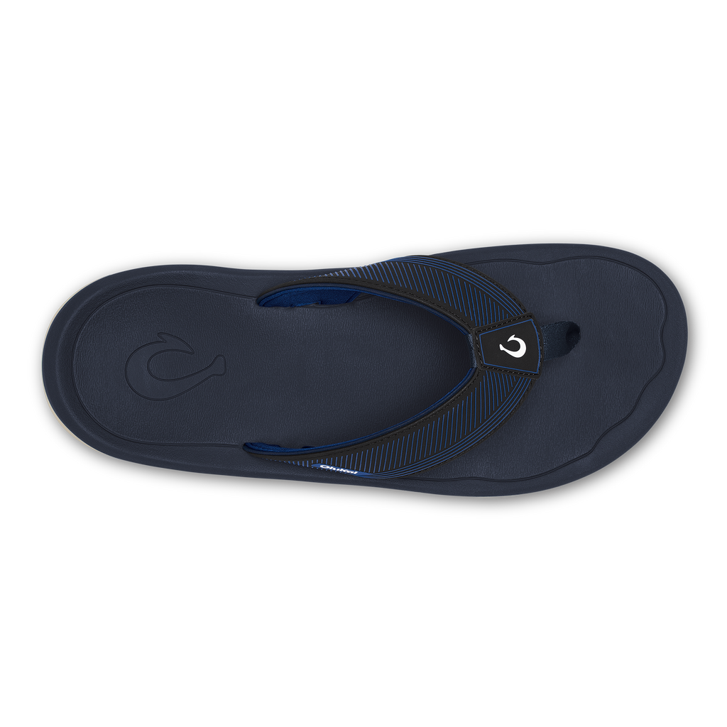 Ahi Kai Men's Beach Sandals - Trench Blue / Trench Blue