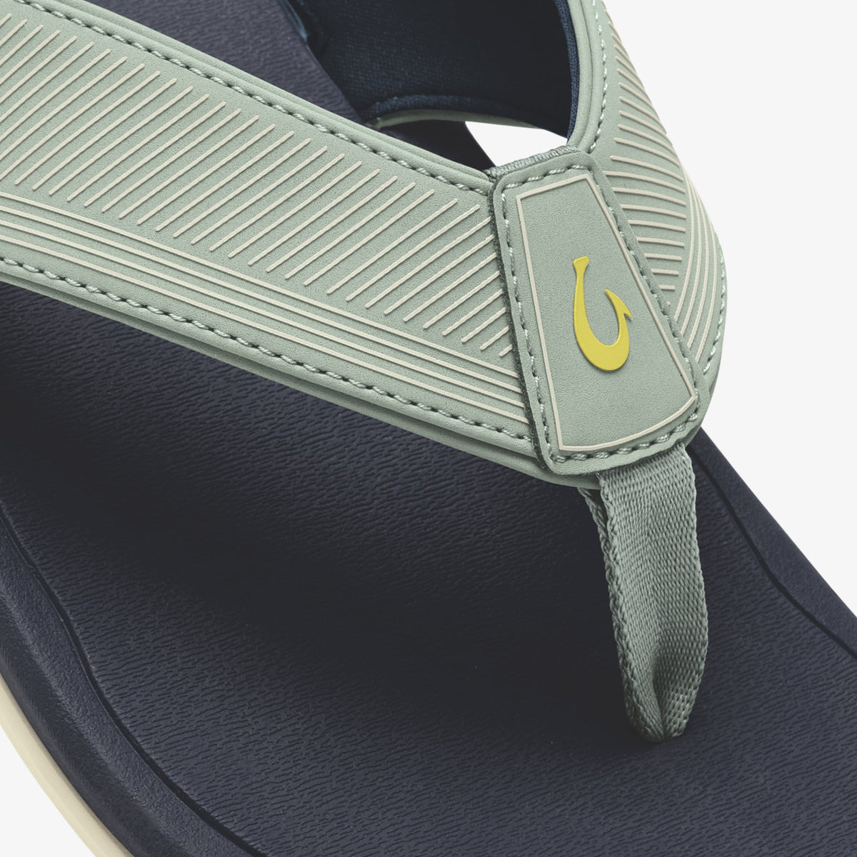 Ahi Kai Men's Beach Sandals - Seagreen / Trench Blue