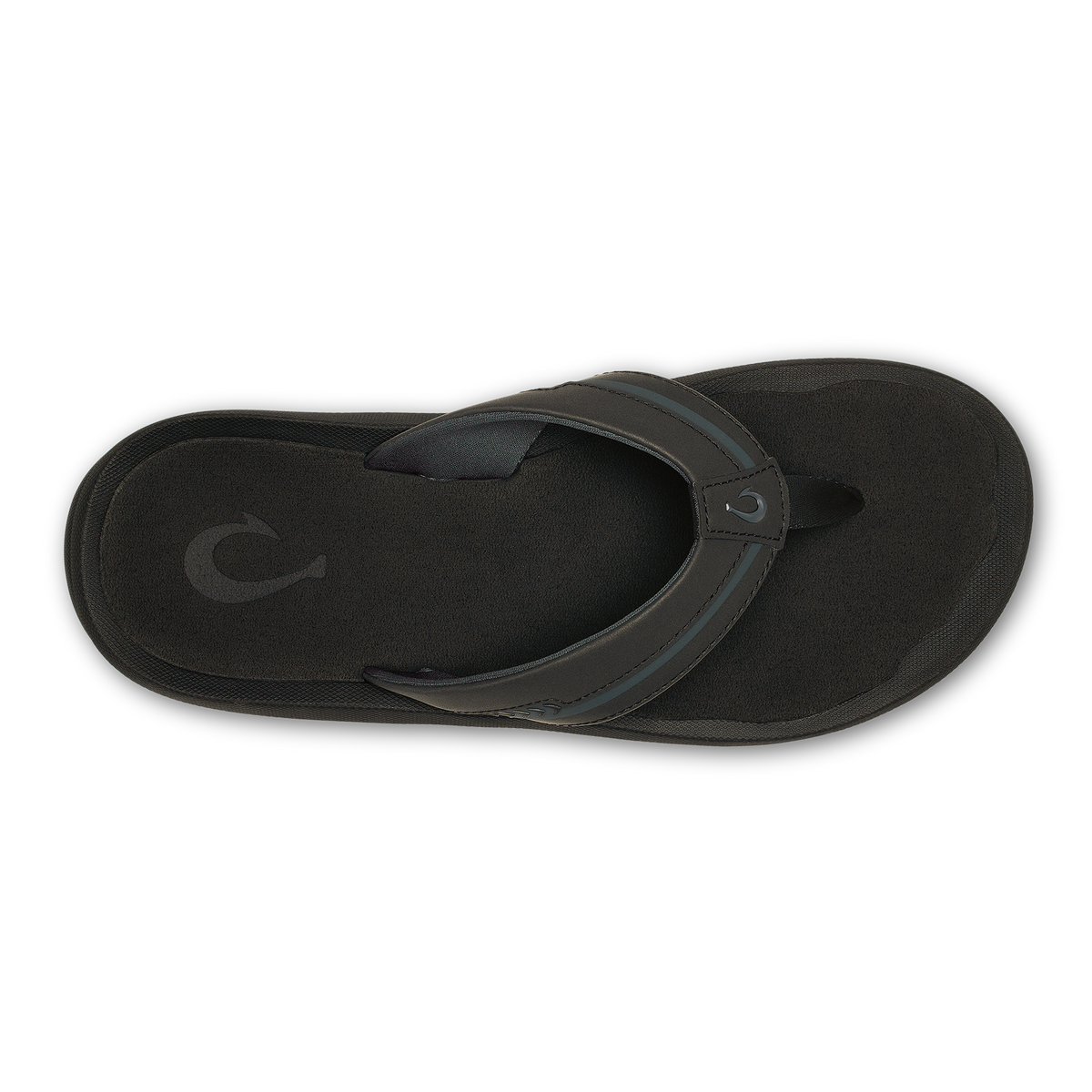Akeu Men's Beach Sandals - Black / Black