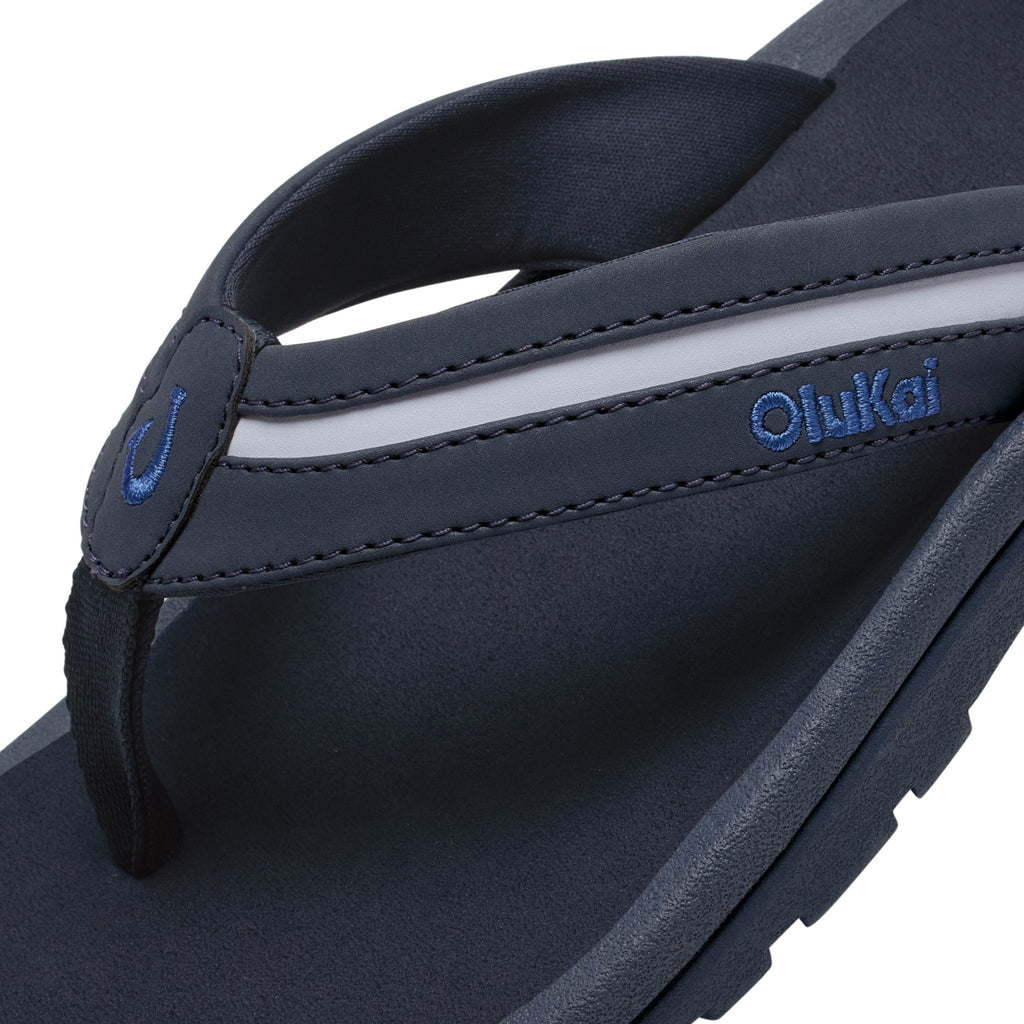 Ohana Palua Men's Beach Sandals - Mood Indigo / Pale Ocean