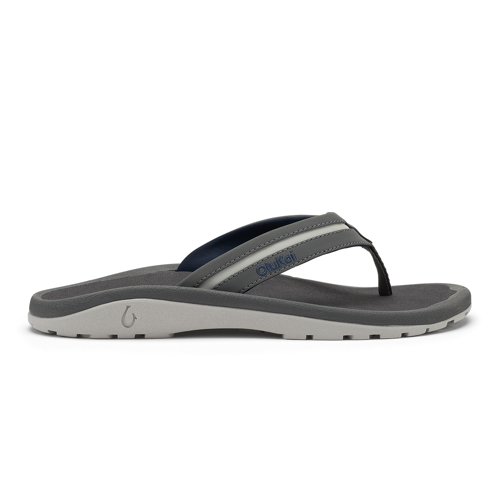 Ohana Palua Men's Beach Sandals - Cloud Grey / Rock