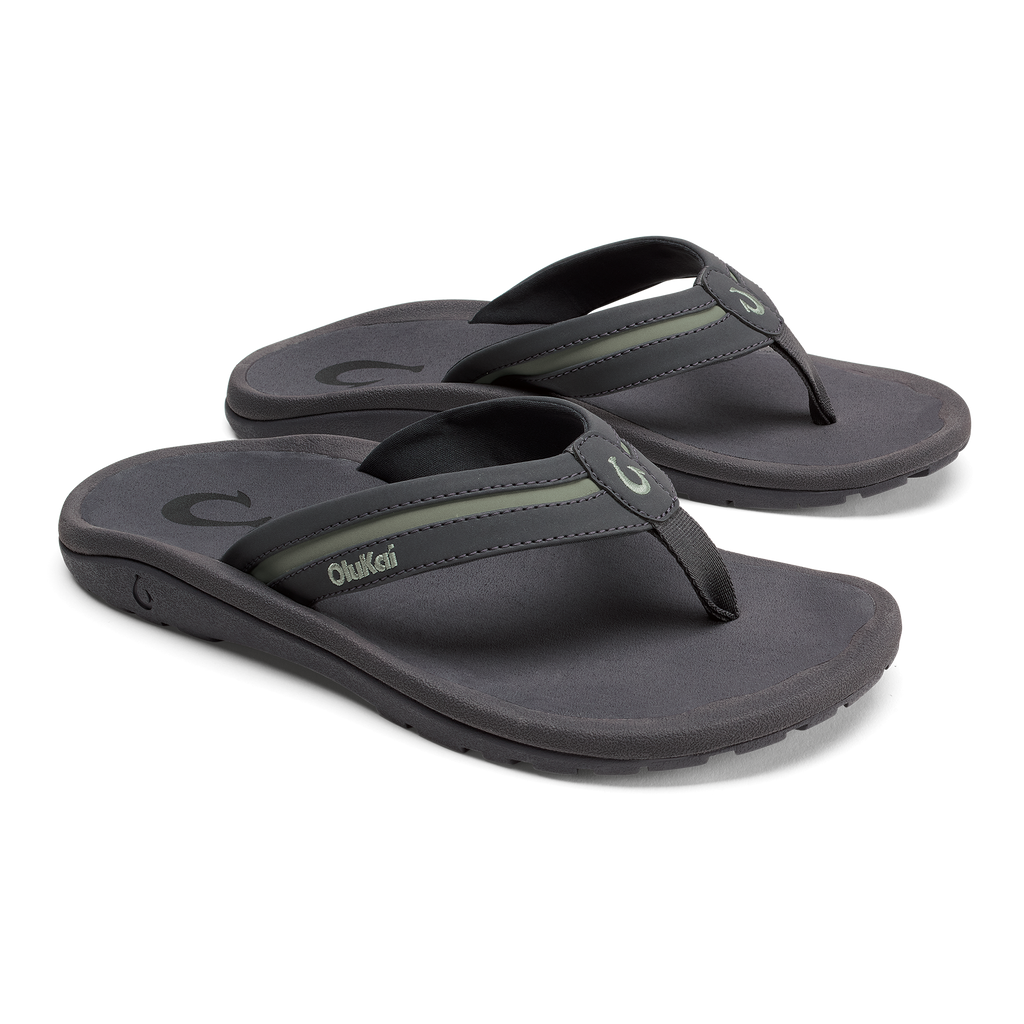 Ohana Palua Men's Beach Sandals - Tradewind Grey / Seagreen