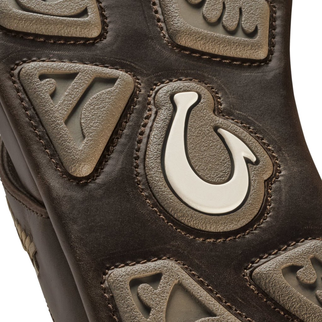 Mea Ola Mano Men's Leather Sandals - Dk Java / Mustang