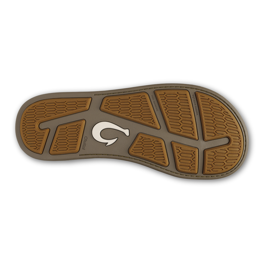 Tuahine Palm Men's Beach Sandals - Mustang / Mustang