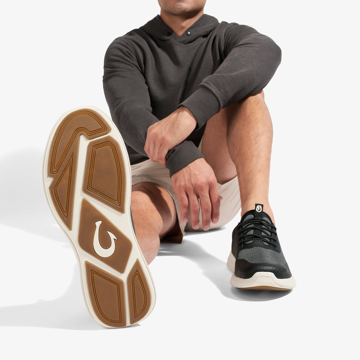 Kialoa Men's Sneakers - Dark Shadow / Lava Rock