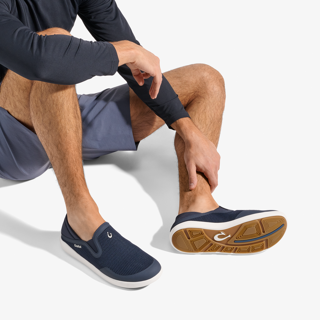 Moku Slip-On Men's Slip-On Shoes - Trench Blue / Trench Blue