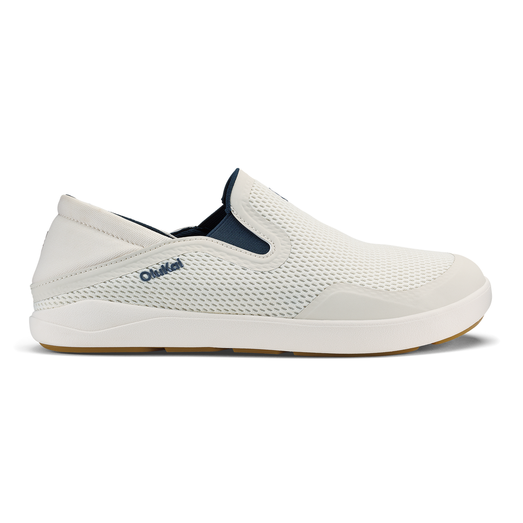 Moku Slip-On Men's Slip-On Shoes - White Sand / Trench Blue