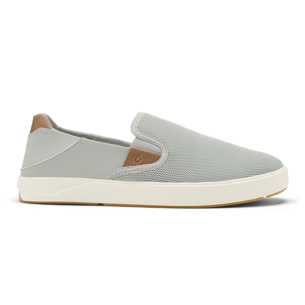 Laeahi Nui Men's Sneakers Slip-On Shoes - Cloud Grey / Tan