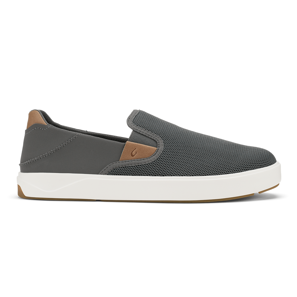 Laeahi Nui Men's Sneakers Slip-On Shoes - Rock / Tan