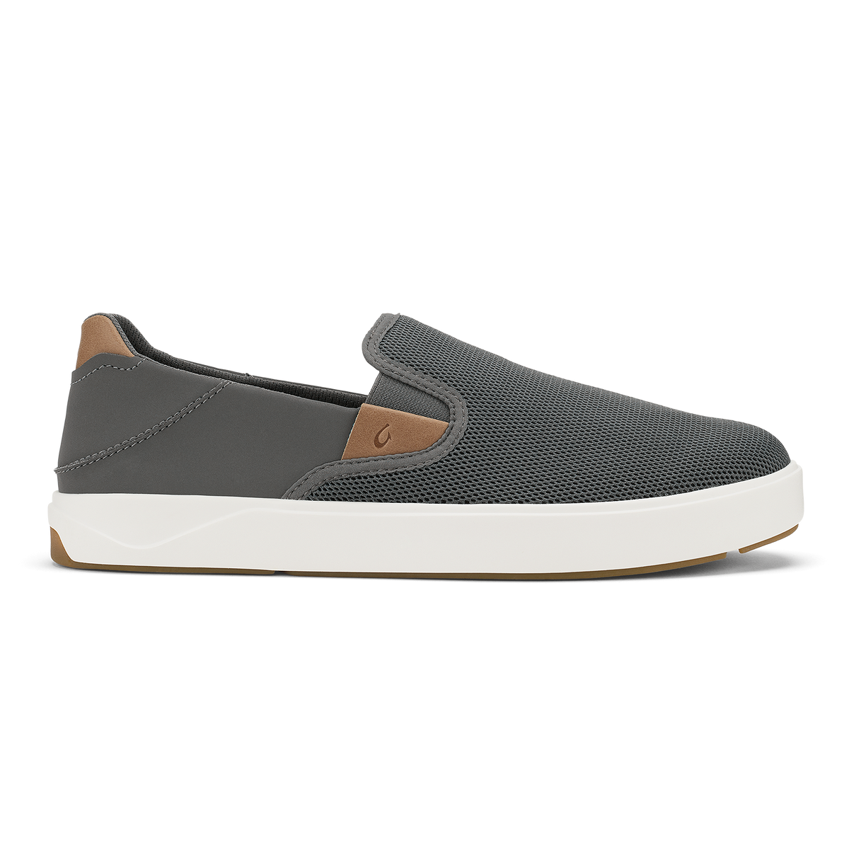 Laeahi Nui Men's Sneakers Slip-On Shoes - Rock / Tan