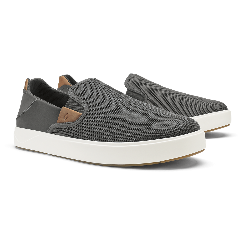 Laeahi Nui Men's Sneakers Slip-On Shoes - Rock / Tan