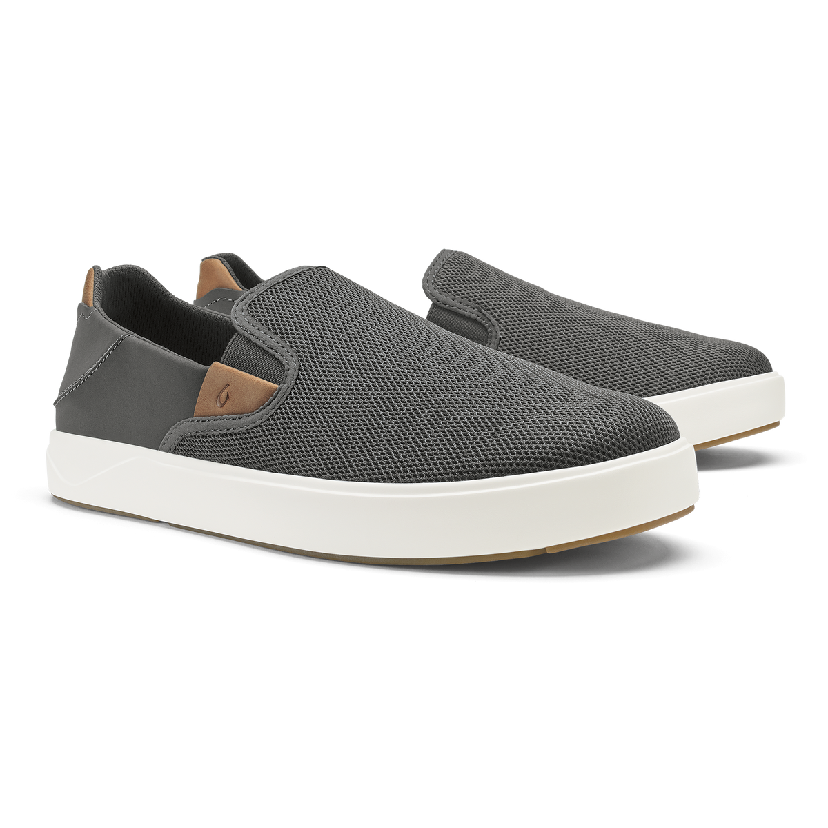 Laeahi Nui Men's Sneakers Slip-On Shoes - Rock / Tan