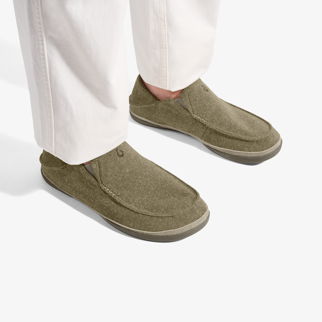 Moloa Hulu Men's Slippers - Clay
