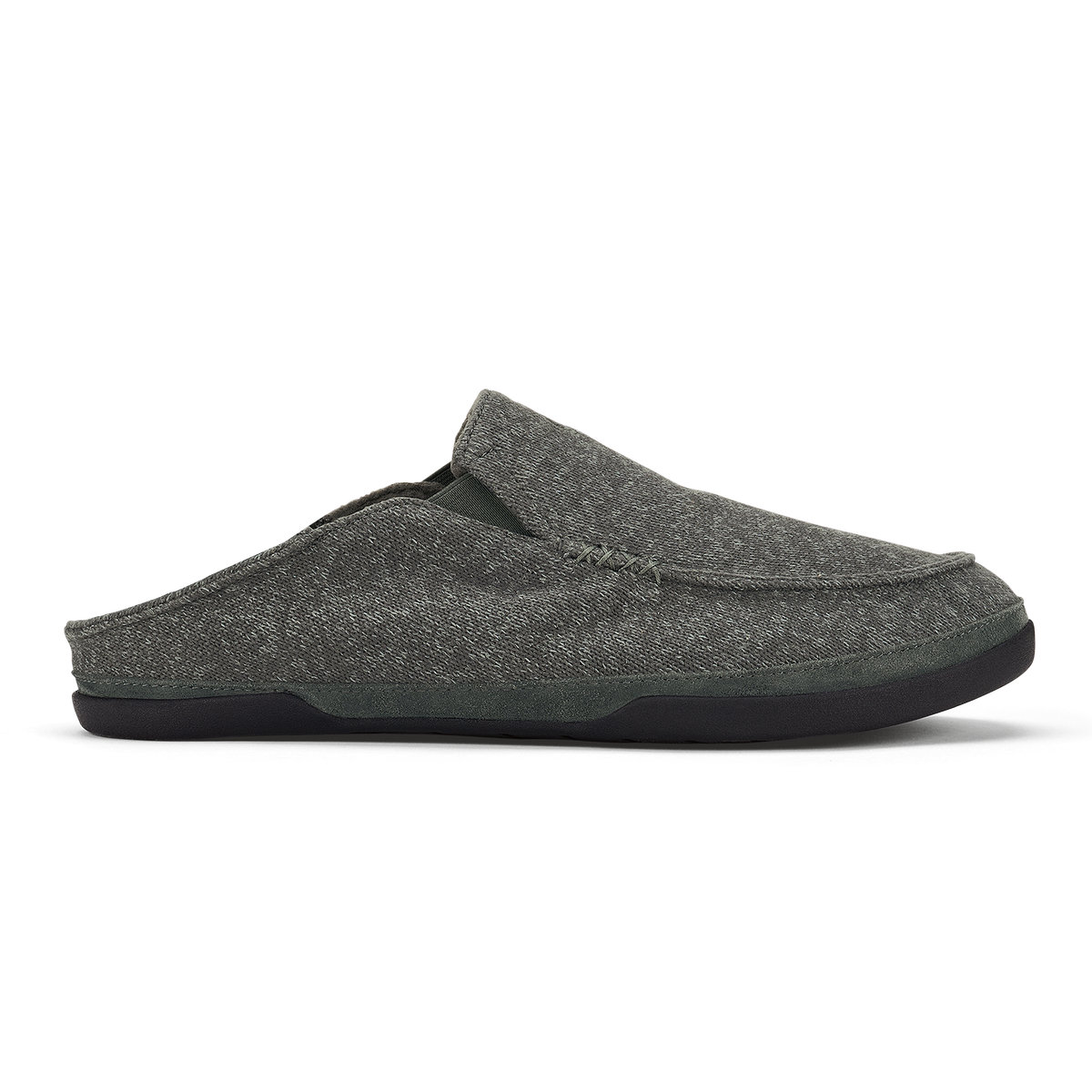 Moloa Hulu Men's Slippers - Dark Shadow