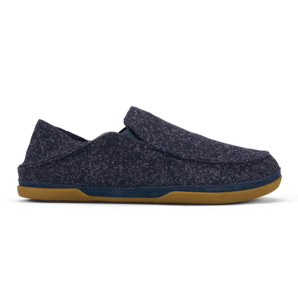 Moloa Hulu Men's Slippers - Trench Blue