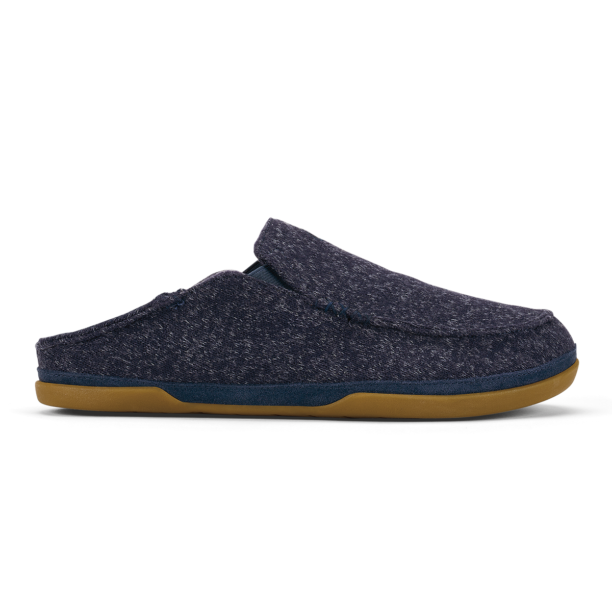 Moloa Hulu Men's Slippers - Trench Blue