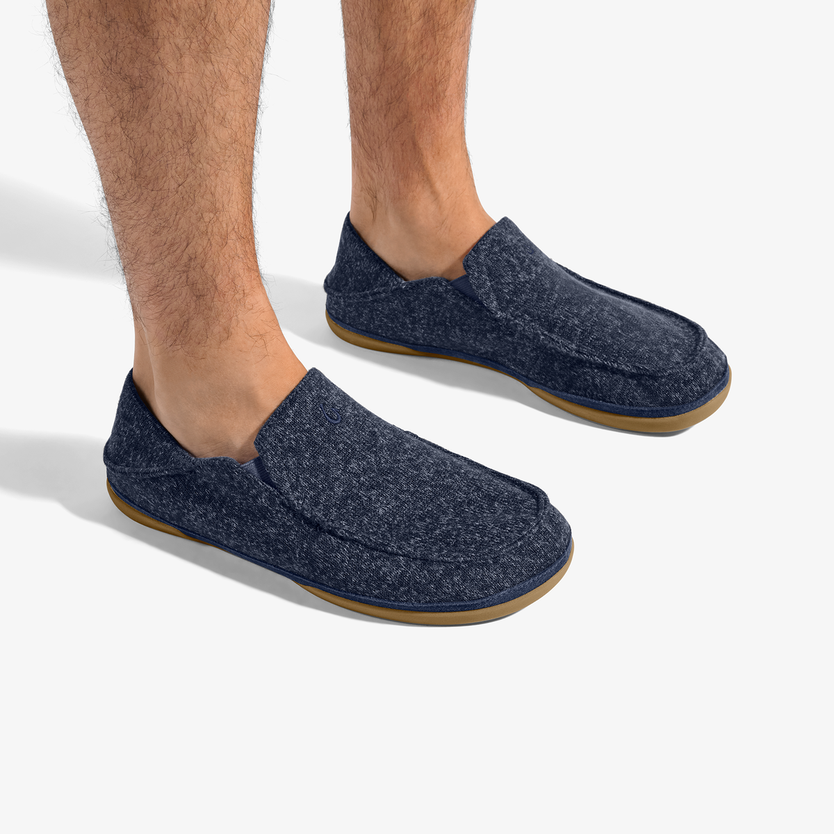Moloa Hulu Men's Slippers - Trench Blue