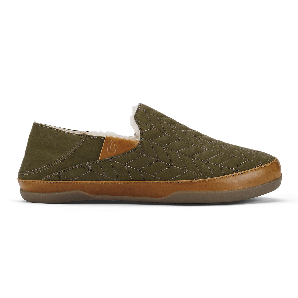 Hanohano Men's Waxed Canvas Slippers - Husk